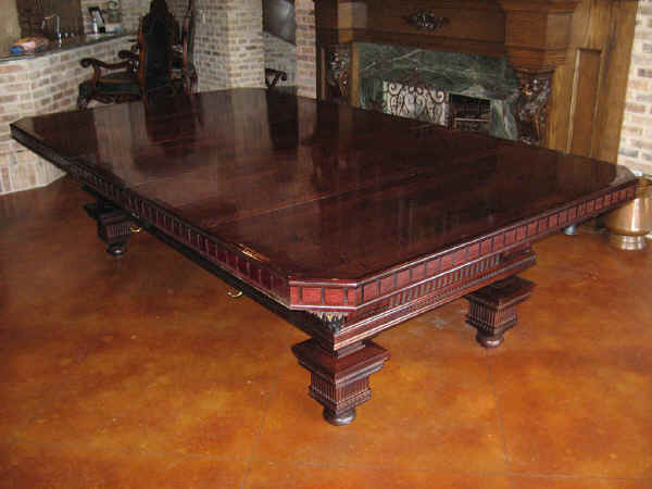 Pool Table Dining Top by Texas Timber Wolf